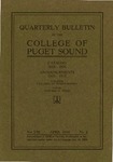 1916-1917 Bulletin by University of Puget Sound