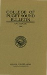 1928-1929 Bulletin by University of Puget Sound