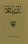 1930-1931 Bulletin by University of Puget Sound