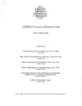 LMDA Canada Newsletter, September 2001