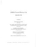 LMDA Canada Newsletter, September 2004