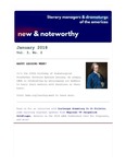 New & Noteworthy, January 2018