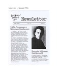 Literary Managers and Dramaturgs of America Newsletter, volume 1, issue 1 by Des McAnuff