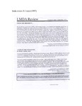 LMDA Review, volume 8, issue 1 (sic) by Jayme Koszyn, Michele Volansky, Harriet Power, Geoff Proehl, Scott T. Cummings, and Lynn M. Thomson